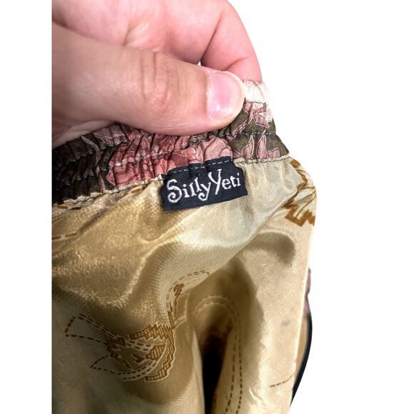 Silly Yeti Y2K Boho Fairy Whimsical Skirt Midi Hippie Nepal Funky Indian Color - Picture 4 of 12